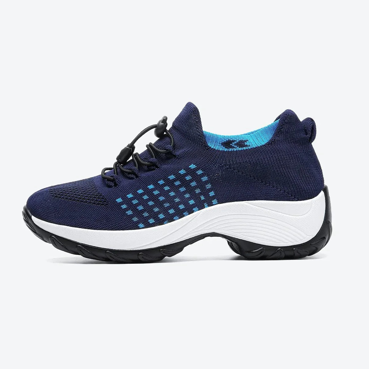 Niedrige Tennisschuhe zum Schnüren mit Luftpolstersohle für mehr Komfort und Halt
