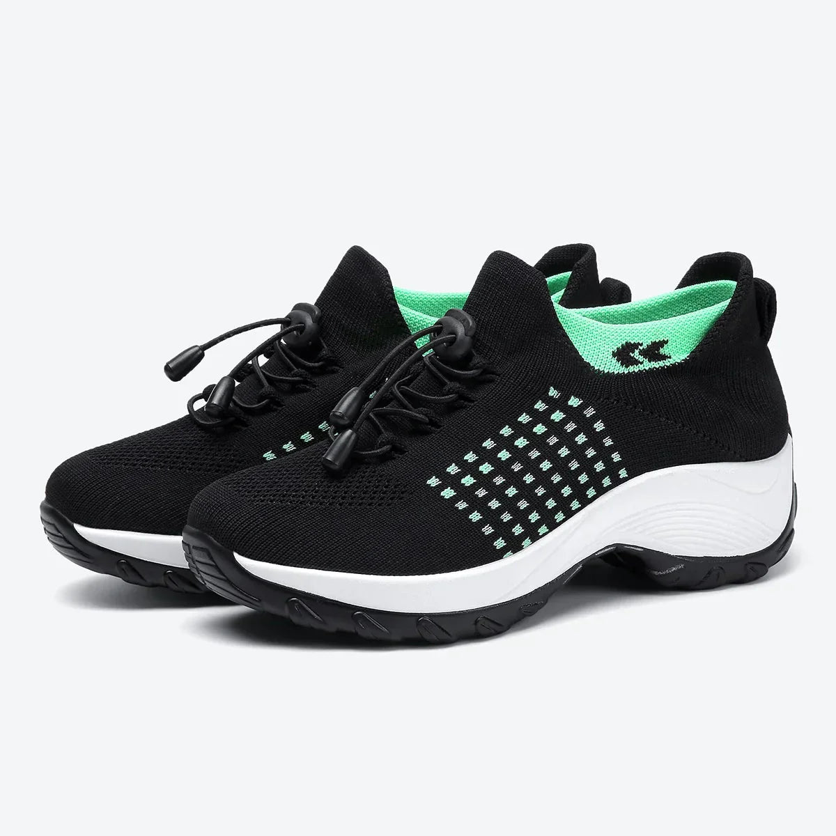 Niedrige Tennisschuhe zum Schnüren mit Luftpolstersohle für mehr Komfort und Halt
