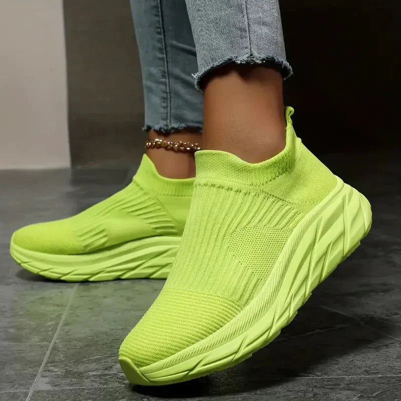 Lässige leichte atmungsaktive Sportschuhe für Damen im Herbst