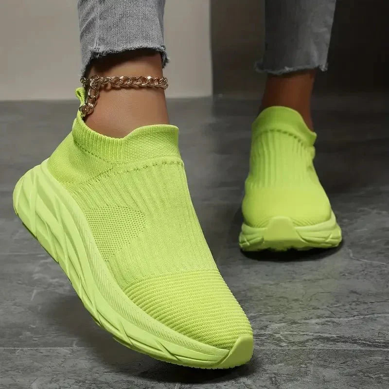 Lässige leichte atmungsaktive Sportschuhe für Damen im Herbst