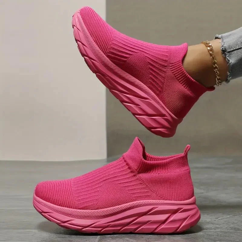 Lässige leichte atmungsaktive Sportschuhe für Damen im Herbst