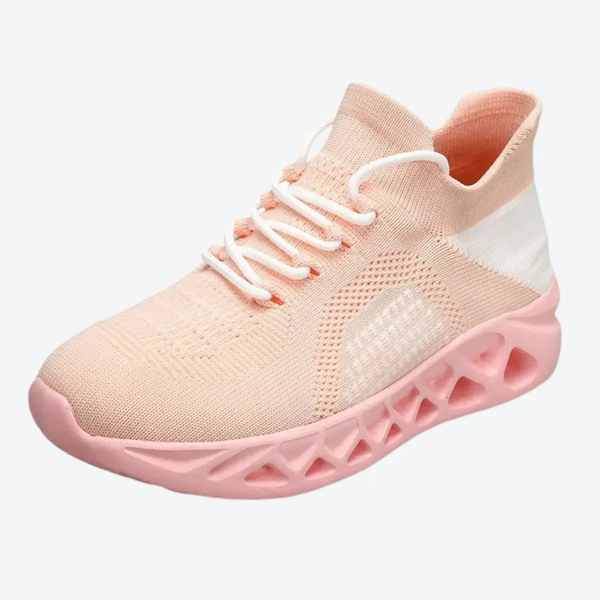 Leichte Sommer-Sneakers für Herren bequem atmungsaktiv Mesh Sportschuhe mit weicher Sohle lässige Wanderschuhe