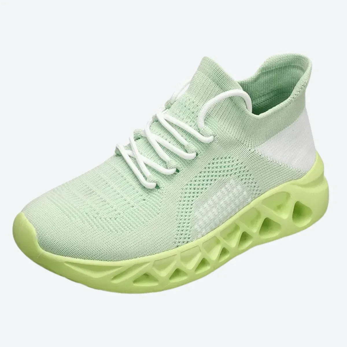 Leichte Sommer-Sneakers für Herren bequem atmungsaktiv Mesh Sportschuhe mit weicher Sohle lässige Wanderschuhe