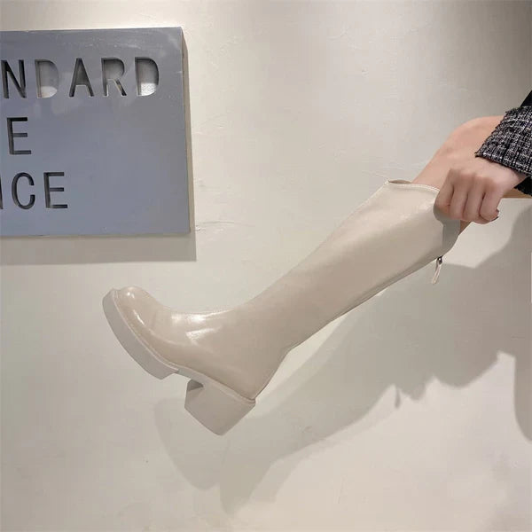 Damen Stiefel für kalte Tage – Orthopädische Stiefel mit Fleecefütterung