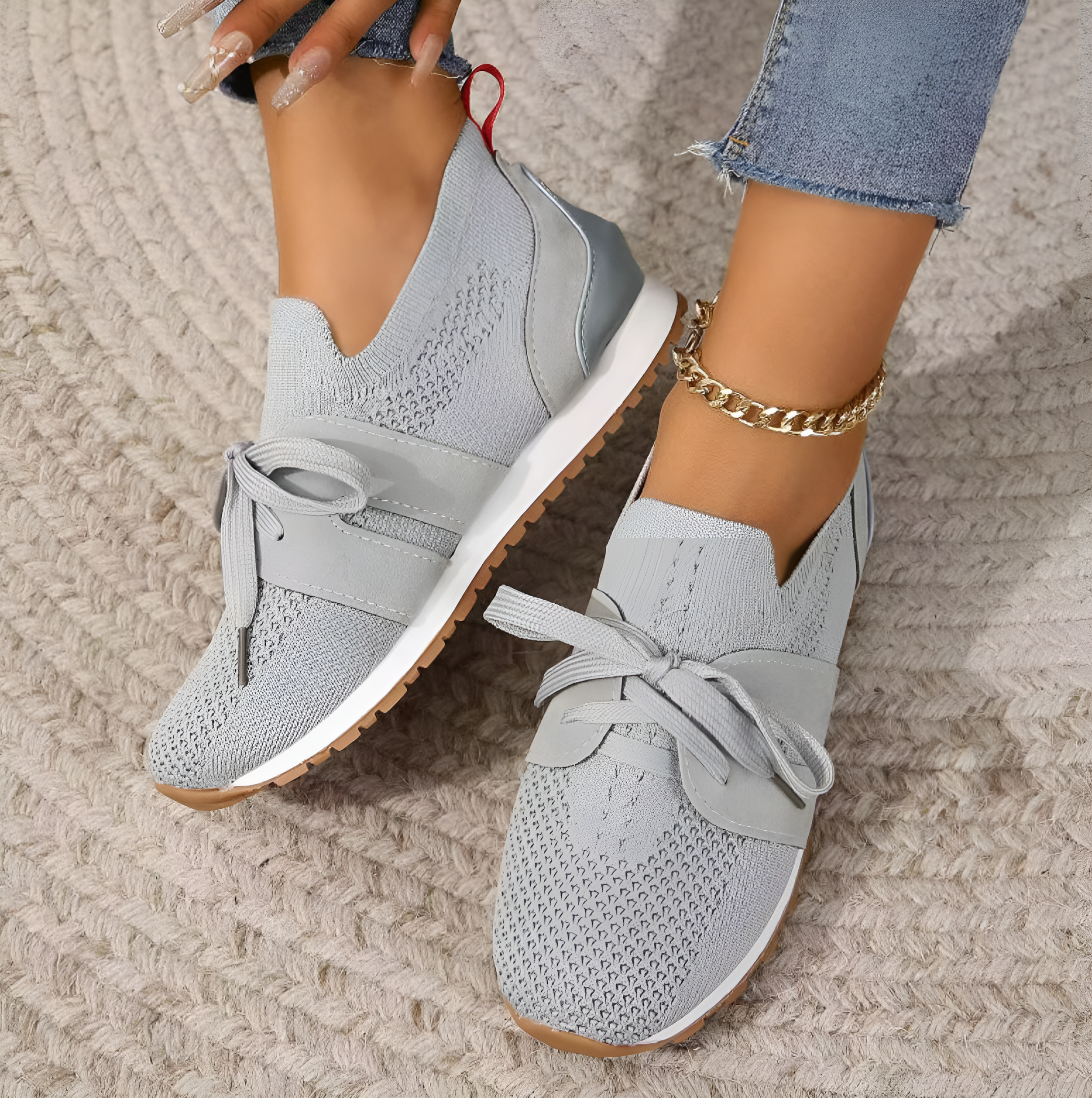 Damenschuhe – Elegante Loafers mit Orthopädischer Unterstützung für Frauen