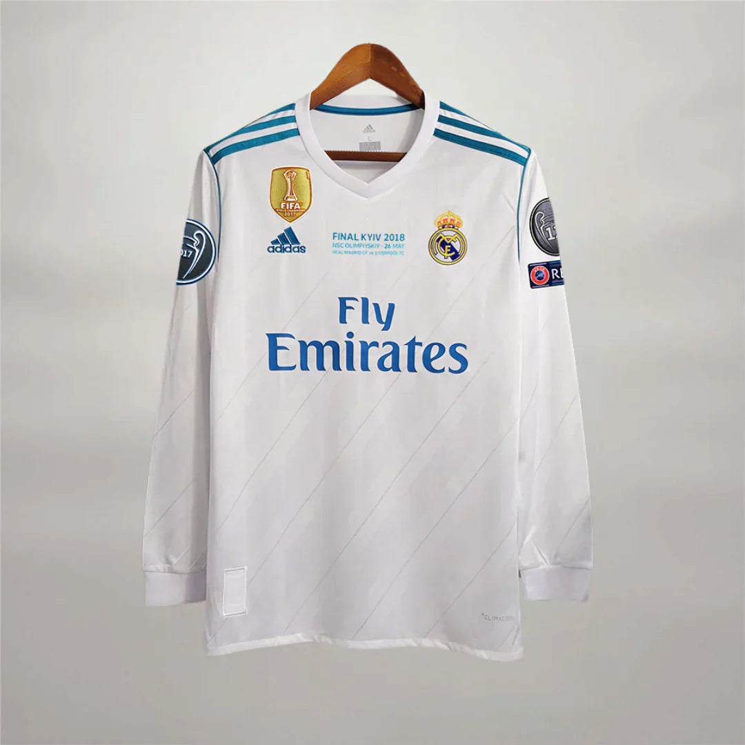 Cristiano Ronaldo CR7 Real Madrid Long Home Jersey 2018

