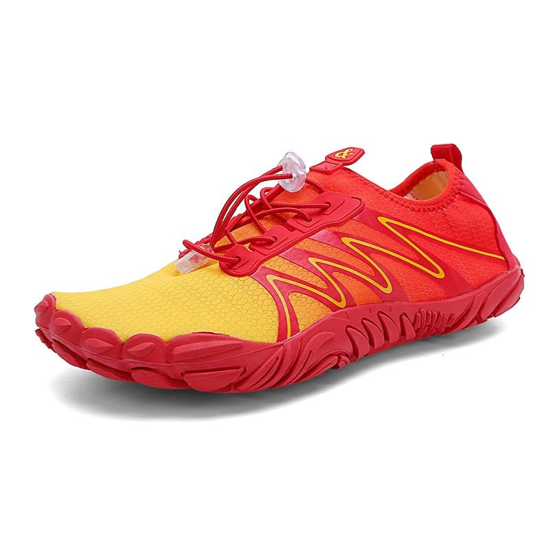 Rot-Gelb Universal rutschfeste Barfuß-Orthopädieschuhe