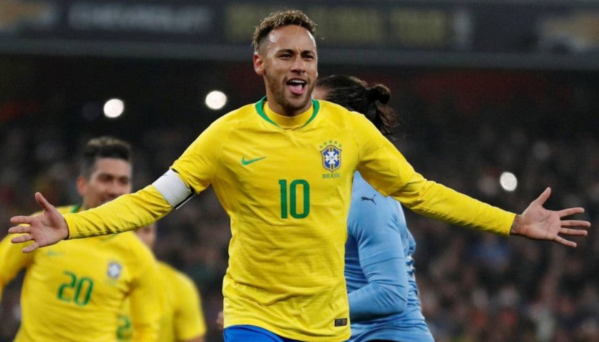 Neymar Brazil Home Shirt 2010