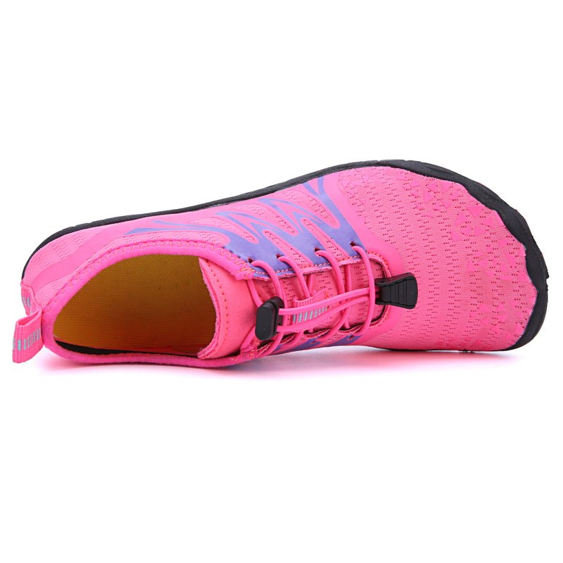 Rosarote universelle rutschfeste Barfuß-Orthopädieschuhe