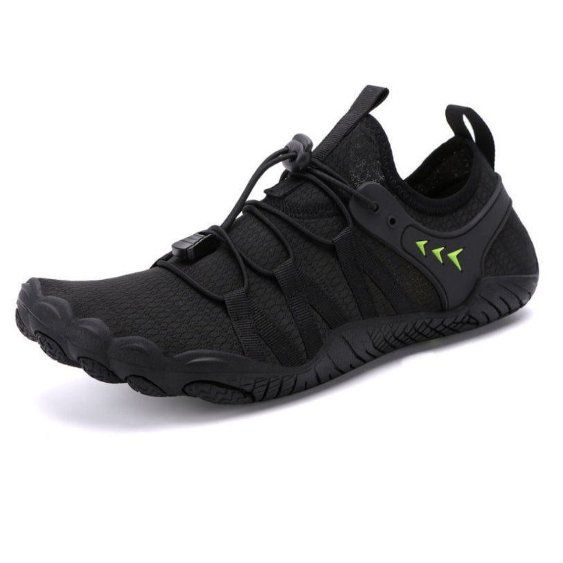 Barfuß-Wander Schuhe - Schwarz