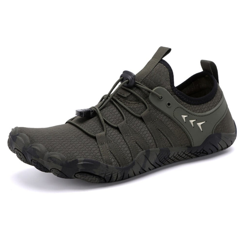 Barfuß-Wanderschuhe - Dunkelgrün