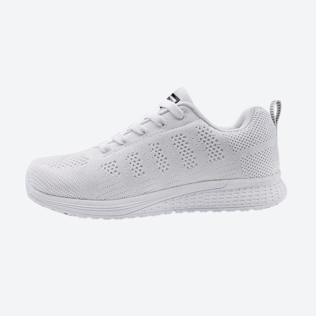 Damen Strick-Sneakers mit Schnürung Sportschuhe Laufschuhe bequeme Damen-Freizeitschuhe