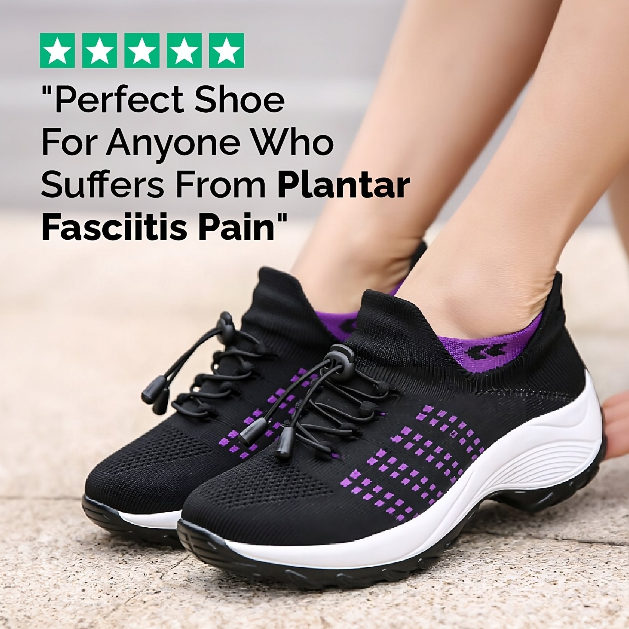 Orthopädische Schuhe mit Stretch-Polsterung – Linderung von Fußschmerzen
