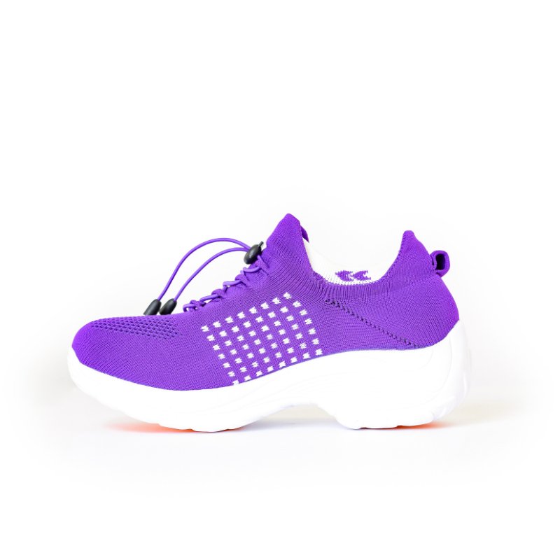Orthopädische Schuhe mit Stretch-Kissen - Fuchsia Lila