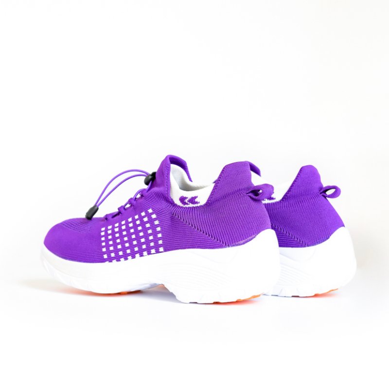 Orthopädische Schuhe mit Stretch-Kissen - Fuchsia Lila
