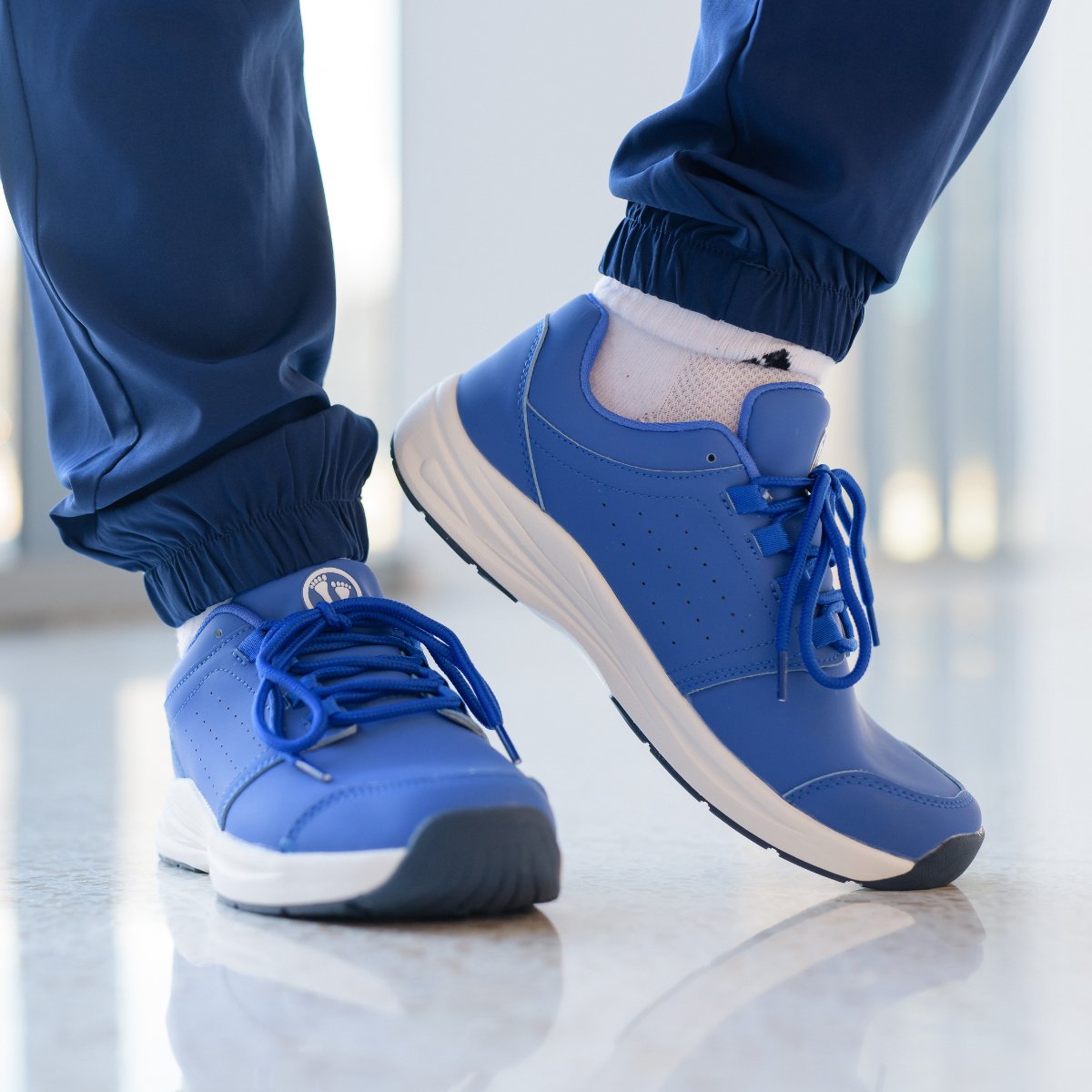 Stride Cushion Orthopädische Schuhe - Blau