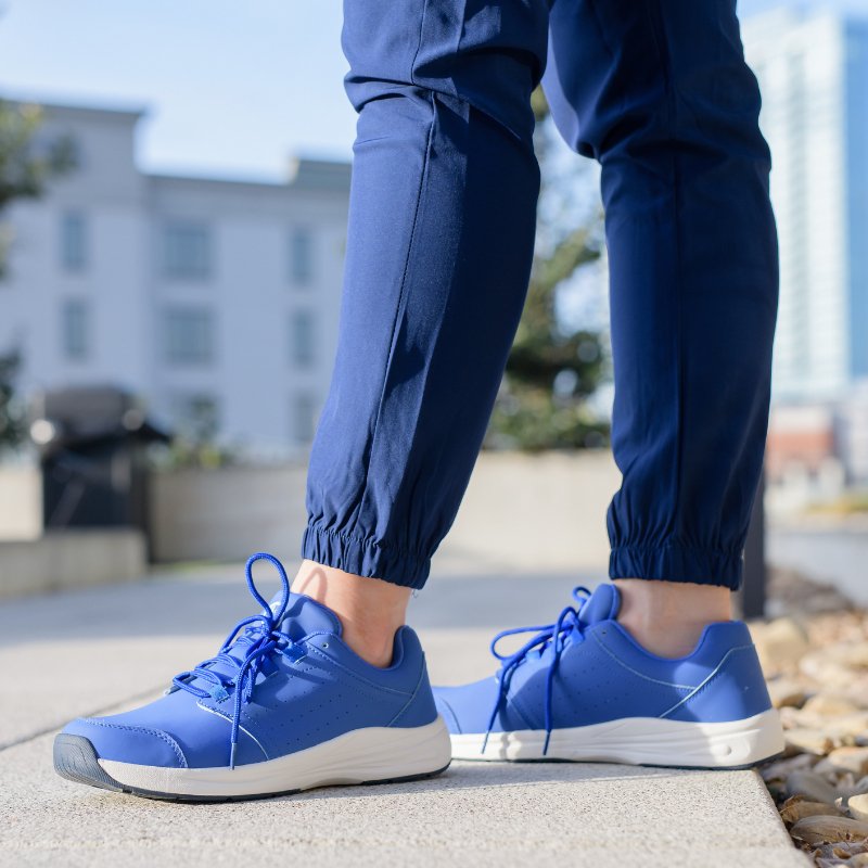 Stride Cushion Orthopädische Schuhe - Blau