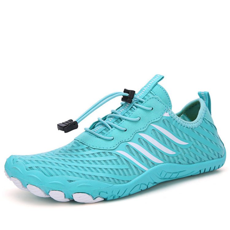 Orthopädische Schuhe All-Terrain Atmungsaktive Barfuß-Wanderschuhe - Küstenblau