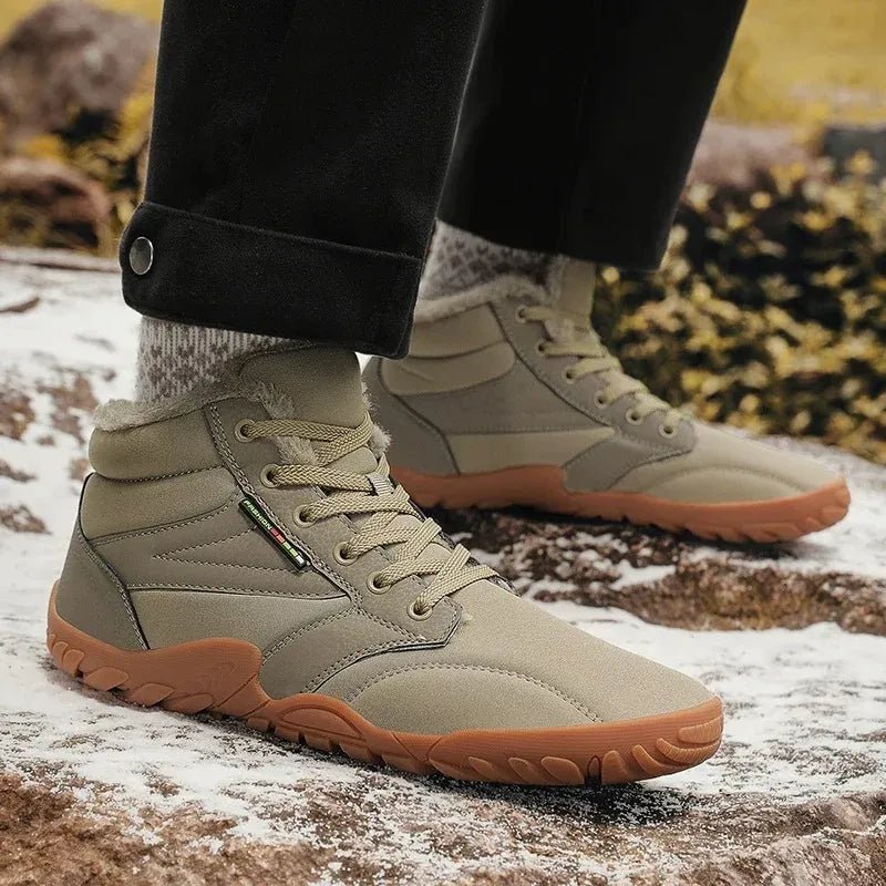 Winter Plüsch Schneestiefel Männer Frauen High Top rutschfeste Warm halten Schuhe