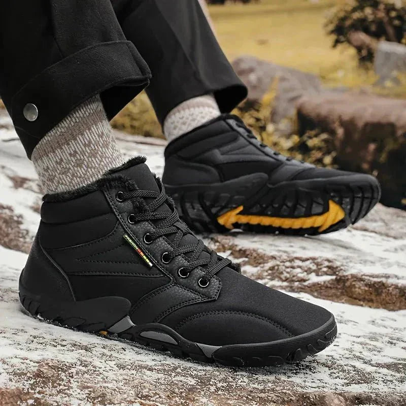 Winter Plüsch Schneestiefel Männer Frauen High Top rutschfeste Warm halten Schuhe