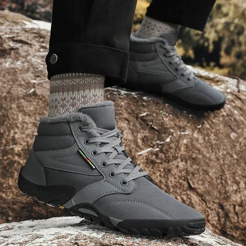 Winter Plüsch Schneestiefel Männer Frauen High Top rutschfeste Warm halten Schuhe