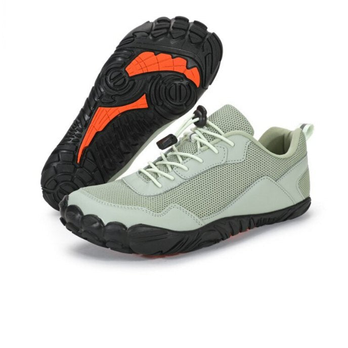 Rutschfeste Barfuß-Orthopädieschuhe - Mintgrün