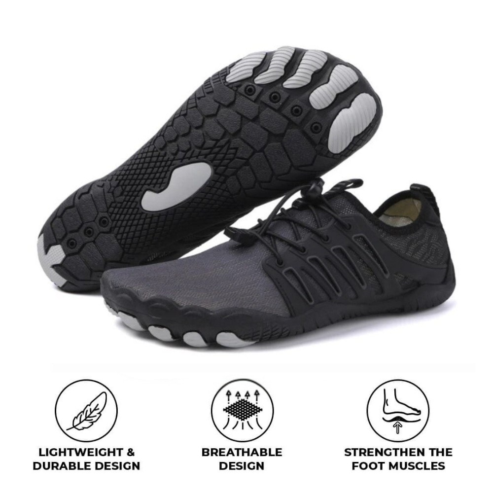 Traktions-Orthopädische Schuhe - Schwarz