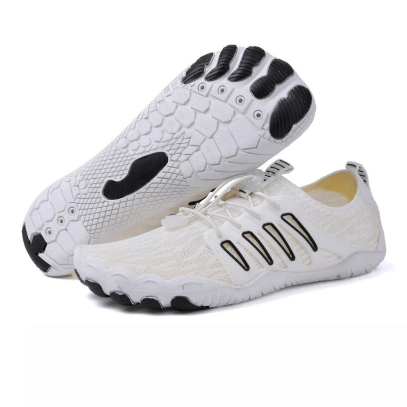 Traktions-Orthopädische Schuhe - Weiß Schwarz