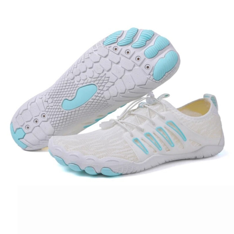 Traktions-Orthopädische Schuhe - Weiß Blau