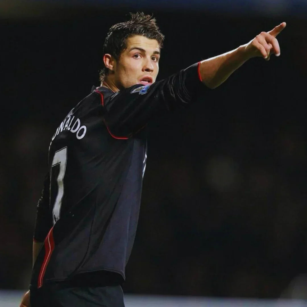Cristiano Ronaldo CR7 Man. United Away Jersey 2008
