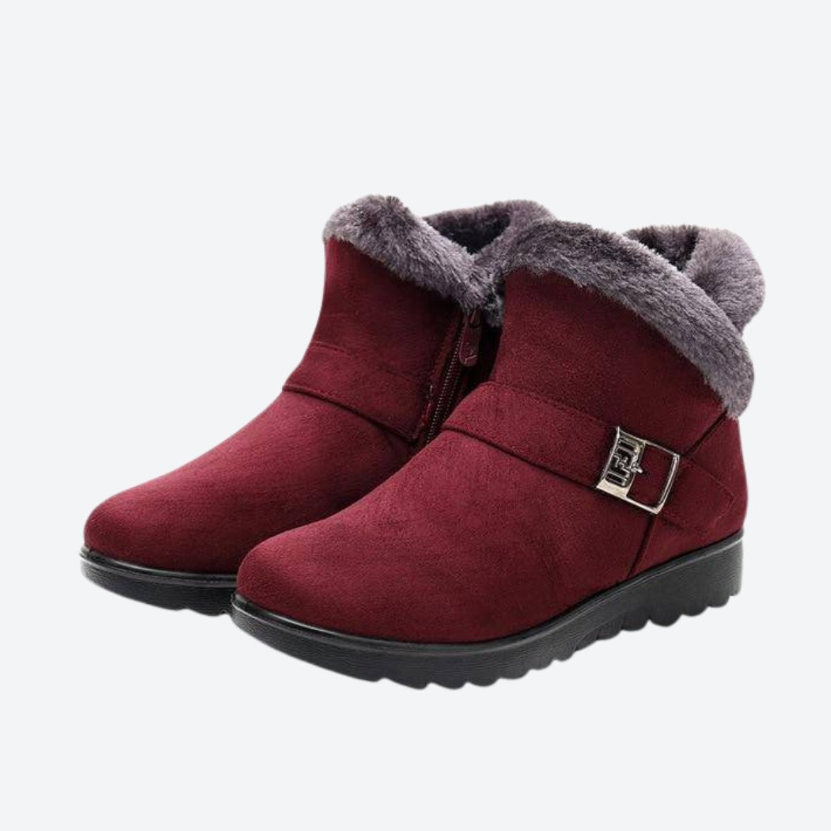 Warme Pelz Damen Stiefeletten Weiblich