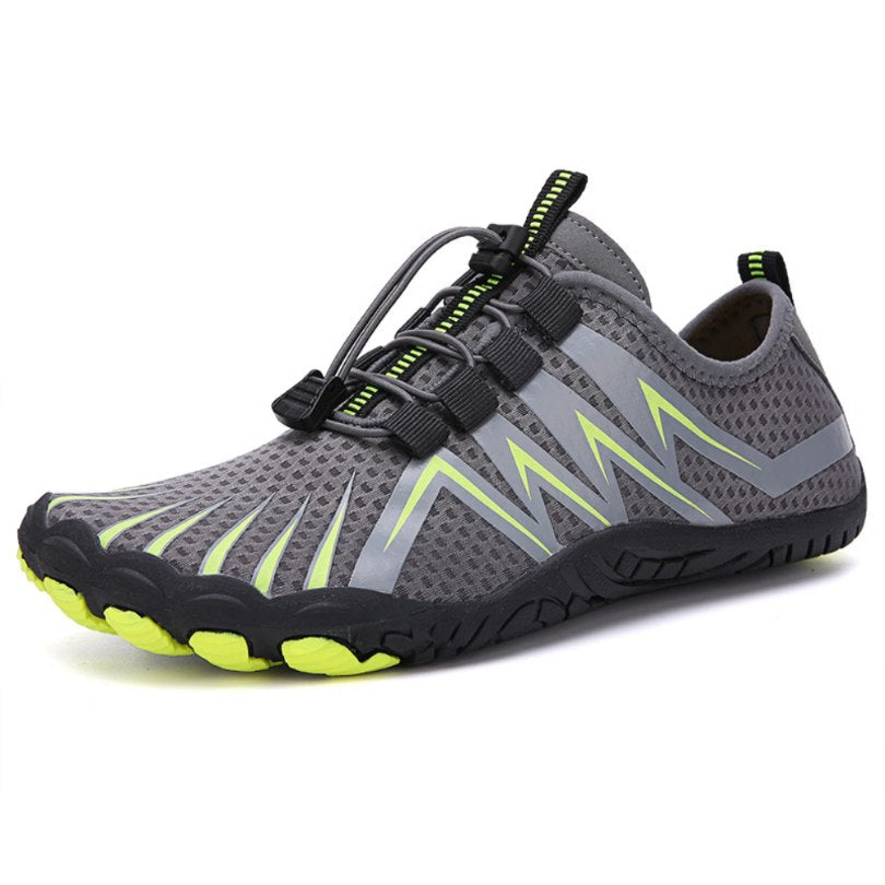 All-Terrain Grip Barfuß-Wanderschuhe - Grau