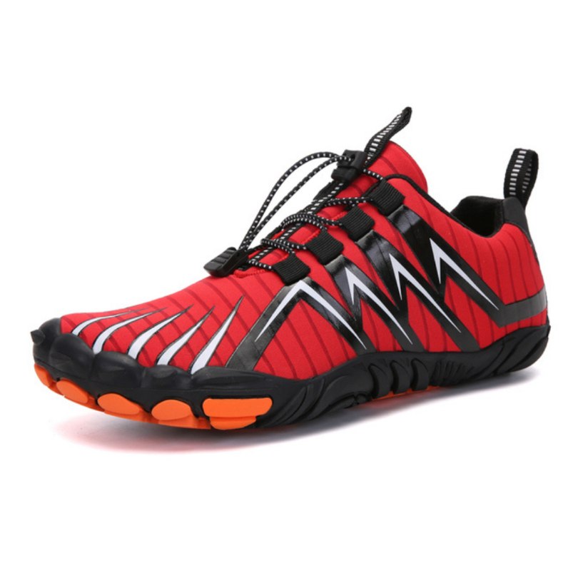 All-Terrain Grip Barfuß-Wanderschuhe - Rot