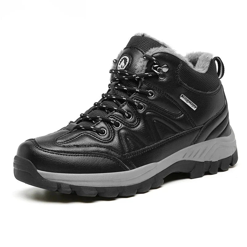 Trail Herren Wanderschuhe Orthopädische Schuhe - Schwarz