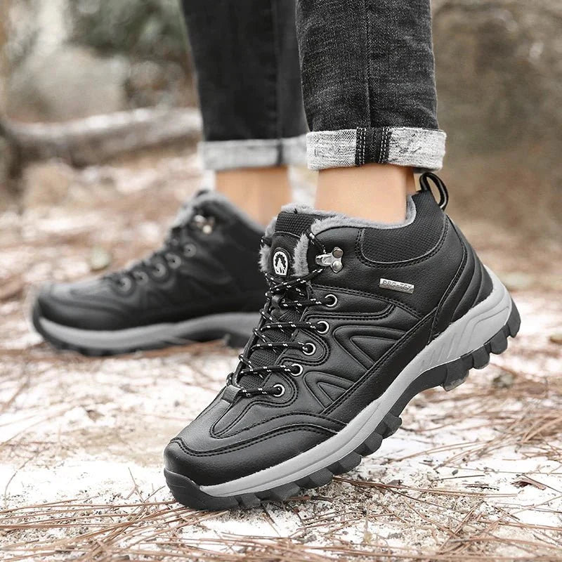 Trail Herren Wanderschuhe Orthopädische Schuhe - Schwarz